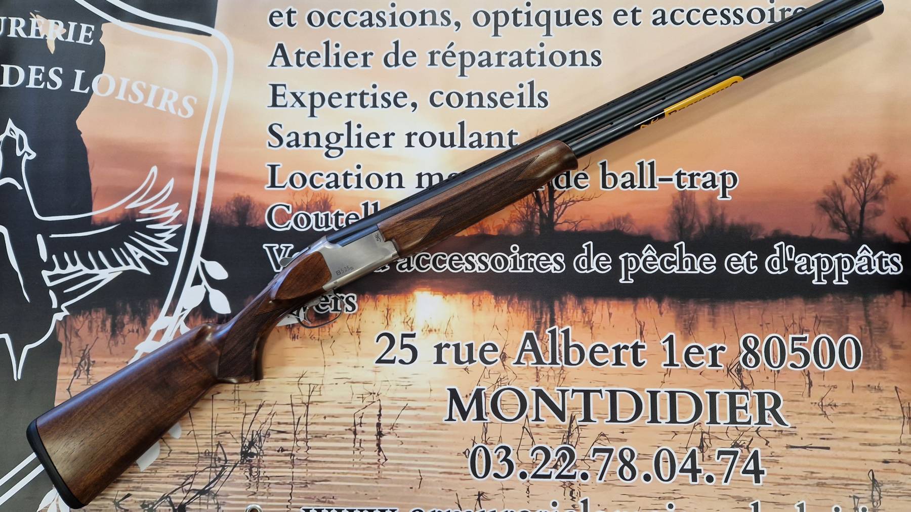 Fusil de parcours BROWNING B525 Sporter 1