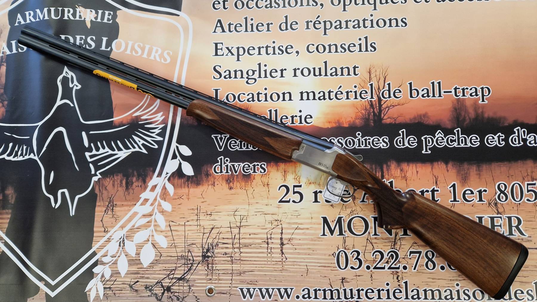 Fusil de parcours BROWNING B525 Sporter 1