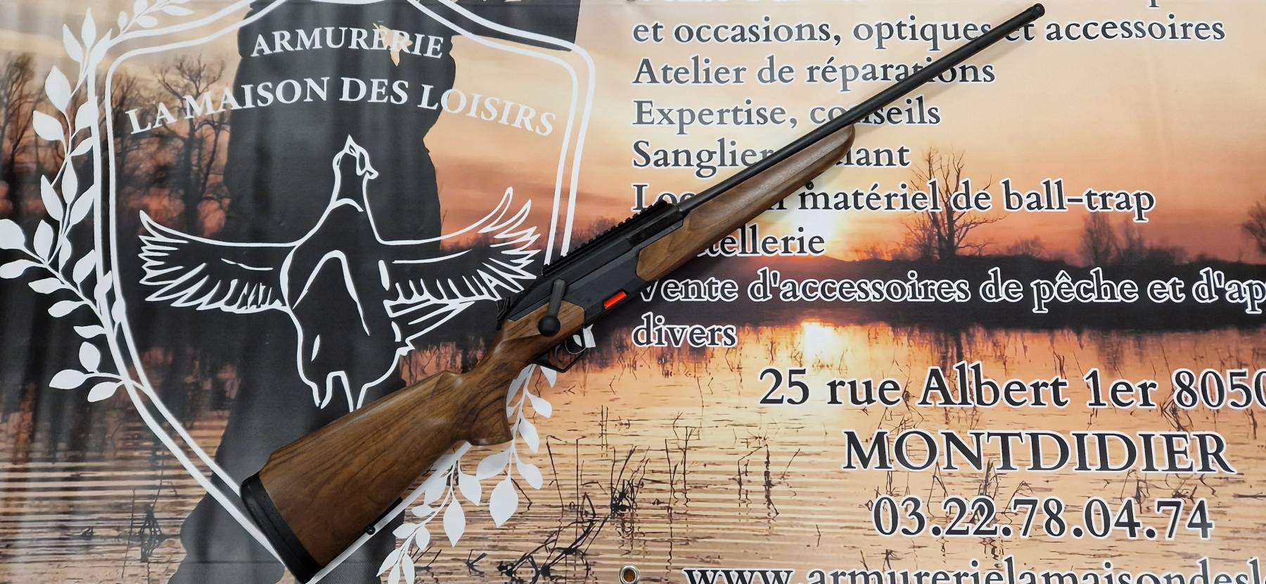 Carabine à réarmement linéaire BERETTA BRX1 BOIS