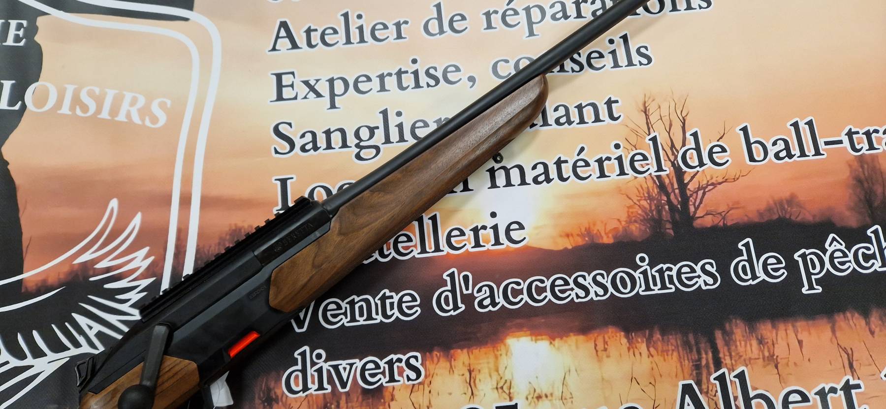 Carabine à réarmement linéaire BERETTA BRX1 BOIS