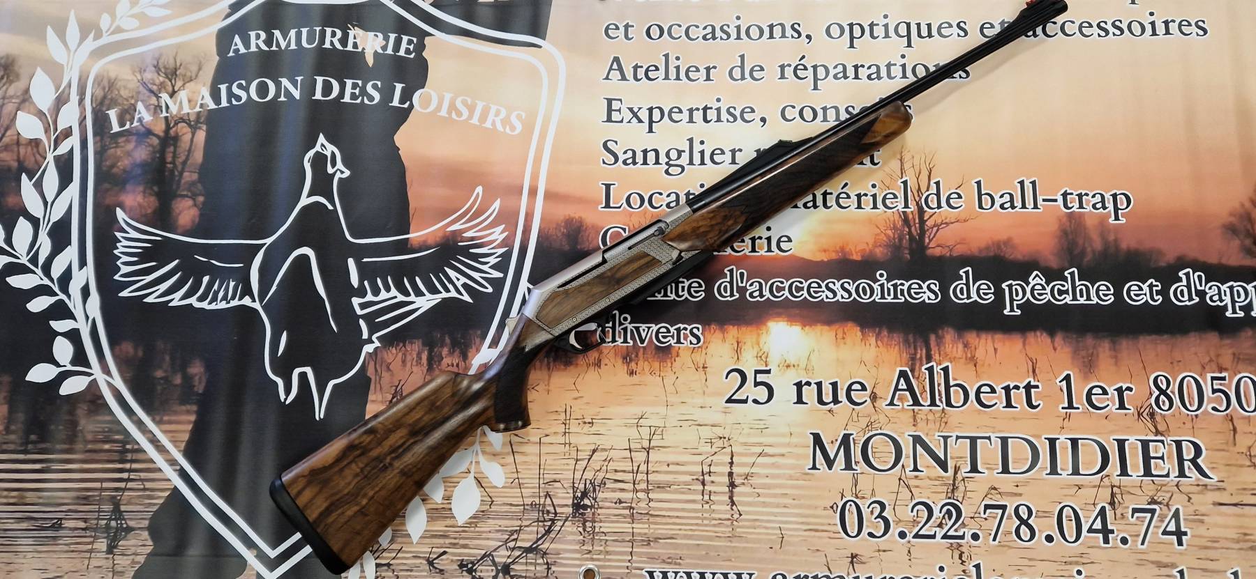 Carabine semi-automatique BROWNING BAR ZENITH PLATINIUM DESTOCKAGE